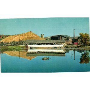 Groveton Covered Bridge New Hampshire Upper Ammonoosuc River Postcards Travel